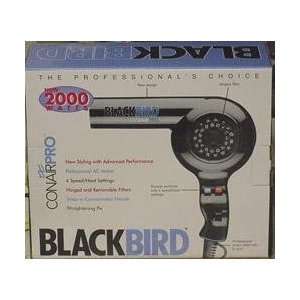   Conair Pro BB07N Blackbird 2000 Watt Professional Hair Dryer Beauty