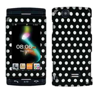   Dots Accessory Hard Case Cover For AT&T Sharp FX Cell Phone  