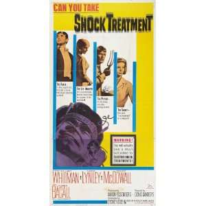  Shock Treatment (1964) 20 x 40 Movie Poster Style A