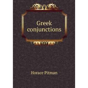  Greek conjunctions Horace Pitman Books