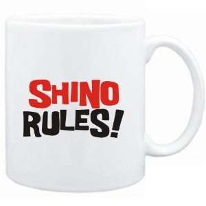  Mug White  Shino rules  Male Names