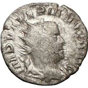  VALERIAN I 253AD Ancient Authentic Genuine Silver Roman 