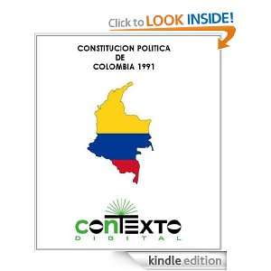 CONSTITUCION POLITICA DE COLOMBIA 1991 (Laws of Colombia by Contexto 