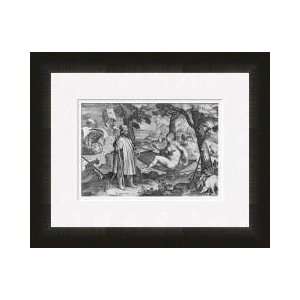 Amerigo Vespucci 14541512 Landing In America Engraved By Theodor Galle 