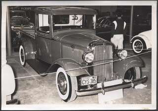 Old Photo 1933 1934 Ford Pickup Hot Rod Custom 498494  