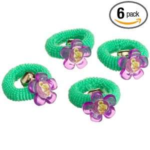  Disneys Tinker Bell Hair Bands, 4 Count Packages (Pack of 