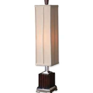  DUDLEY, TALL SHADE Wood Finish Lamps 29437 1 By Uttermost 