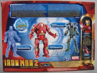 Marvel Iron Man 2 Concept Series Three Pack Proving Ground   (New In 