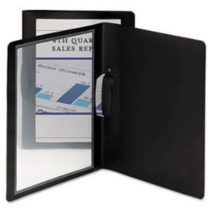  Frame View Report Cover with Swing Clip, Portrait, Black 