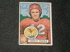 CHARLEY CONERLY 1951 BOWMAN SIGNED CARD #56 (d.1996)