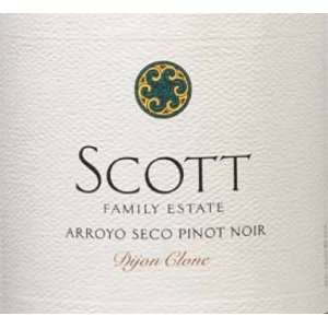  2010 Scott Family Monterey Pinot Noir 750ml Grocery 