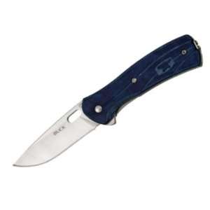 Buck Knives 340BLS Paperstone Vantage Select Linerlock Knife with Navy 