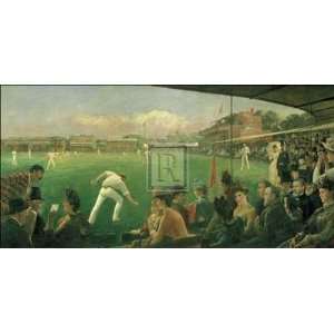   Cricket Match, England Versus Australia, 1886