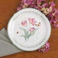 New Lenox Butterfly Meadow Sentiment Dessert Platter  
