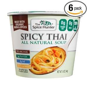 The Spice Hunter Spicy Thai Soup Bowl, 1.6 Ounce Containers (Pack of 6 