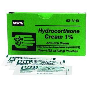 North by Honeywell 021161 HYardrocortisone 1.0%, 1/32 Ounce Pouch, 10 