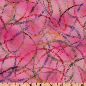  44 Wide Happiness Is Crayons Azalea Fabric By The Yard 