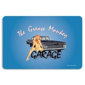  Seaweed Surf Co The Grease Monkey Garage Aluminum Sign 