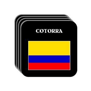 Colombia   COTORRA Set of 4 Mini Mousepad Coasters 
