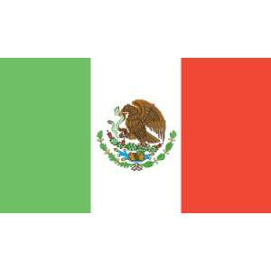  Mexico Country Flag Car Magnet Automotive
