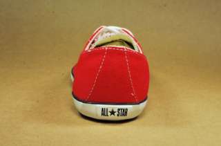 CONVERSE SHOES ALL STAR CHUCKS TAYLOR WOMEN SIZE RED LIGHT LOW TOP 
