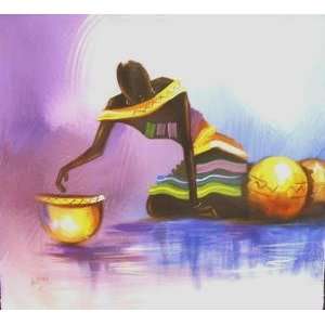 Tribal Girl Canvas Art