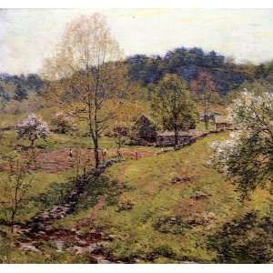 Hand Made Oil Reproduction   Willard Leroy Metcalf   32 x 30 inches 