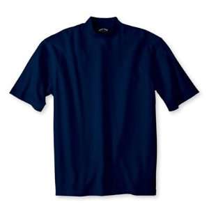 Sun Mountain Mock T Shirt   Short Sleeve   Navy  Sports 