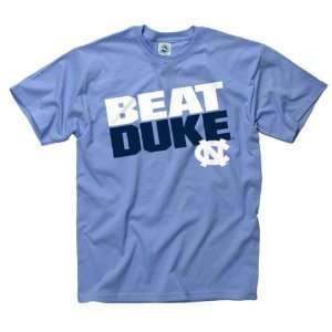  Tar Heels Carolina Blue Youth Slogan T Shirt