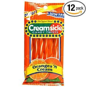 Creamsicle Oranges N Cream Twists, 5.2 Ounce Bags (Pack of 12 