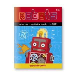  Robots Coloring & Activity Book Toys & Games