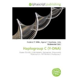  Haplogroup C (Y DNA) (9786133827561) Books