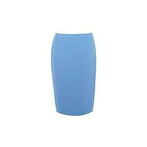  Light blue crepe skirt 