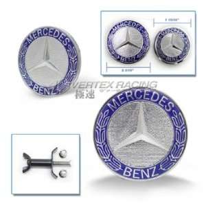    MERCEDES BENZ Logo 4.5 x 4.5 Front & Rear Emblem Automotive