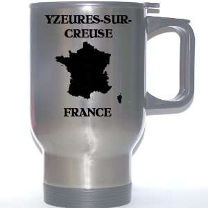  France   YZEURES SUR CREUSE Stainless Steel Mug 