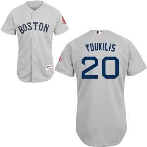 Kevin Youkilis #20 Boston Red Sox Replica Away Jersey Size 50 (Large 