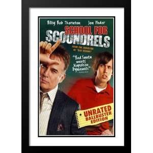  School for Scoundrels 32x45 Framed and Double Matted Movie 