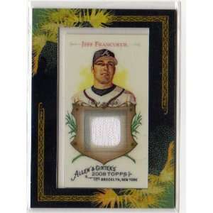  2008 Topps Allen and Ginter JF Jersey Card Jeff Francoeur 