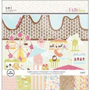  A Fair Day 12 x 12 Paper Pad By SEI Arts, Crafts & Sewing