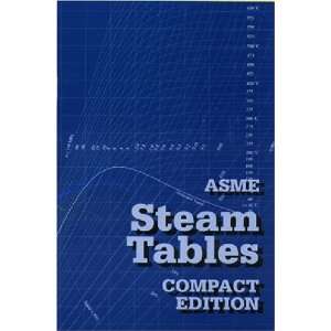  ASME Steam Tables Compact Edition (Crtd) [Paperback 