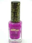 New saffron London UK cracking nail polish lilac colour 14 ml  