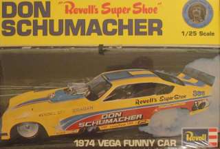 Revells Super Shoe Don Schumacher 74 Vega Funny Car  