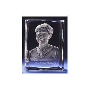 Photo Crystal Rectangle 7 x 5   3D or 2D 