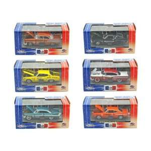   Auto Drags Cars Set of 6 Vehicles 1/64 Release 2 w/cases Toys & Games