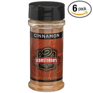 Sebastianos Cinnamon Topping, 6 Count Grocery & Gourmet Food