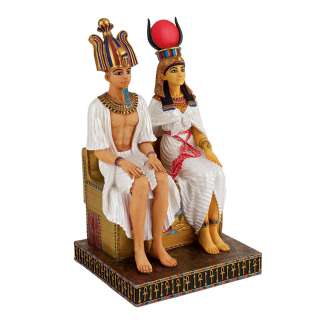 10 Ancient Egyptian Lovers Classics Osiris and Isis Statue Sculpture 