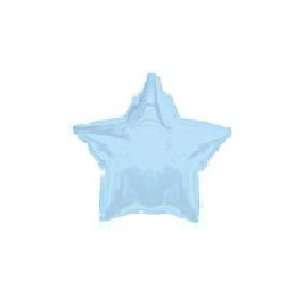  9 Airfill CTI Powder Blue Star M137   Mylar Balloon Foil 