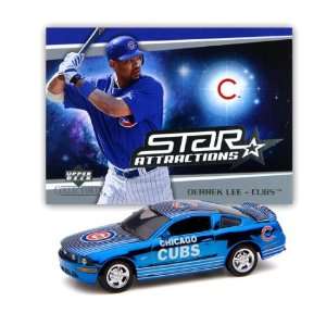  Chicago Cubs MLB Mustang GT with Derrek Lee Trading Card 