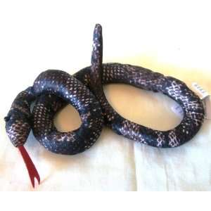  Sparkly Dark Brown Snake Plush Toys & Games