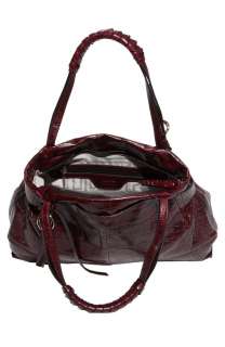 Luana Nadine Croc Embossed Leather Shopper Handbag  